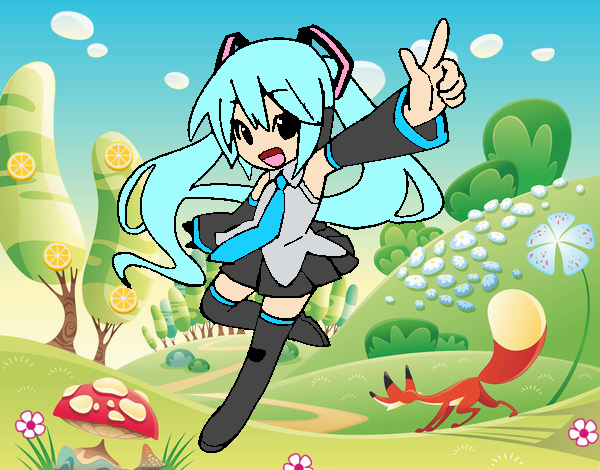 Miku vocaloid