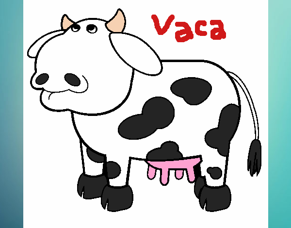 Vaca pensativa