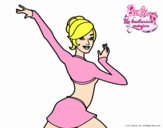 Barbie en postura de ballet