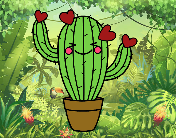 Cactus corazón