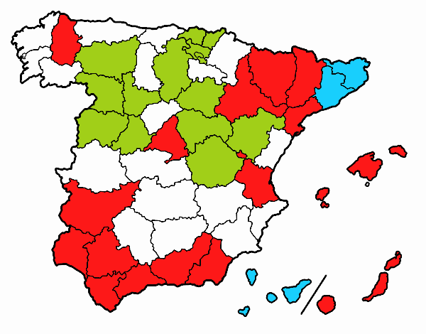 Las provincias de España