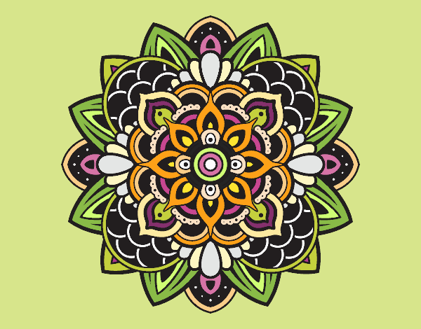 Mandala decorativa