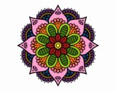 Mandala flor de primavera