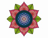 Mandala flor estelar