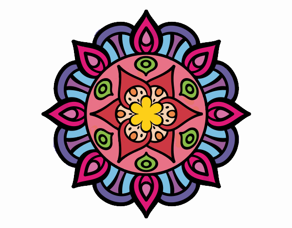 Mandala vida vegetal