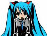 Miku triste