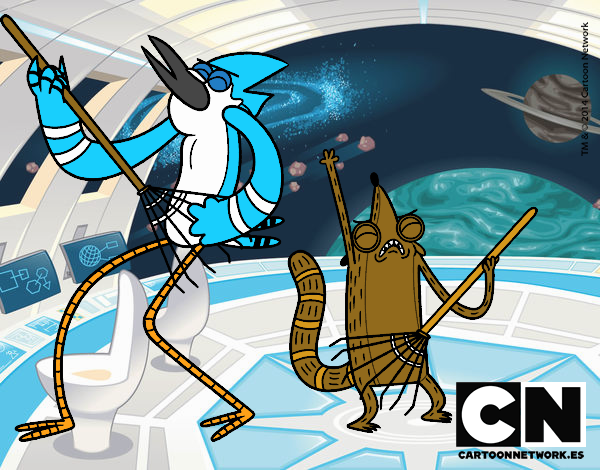 Mordecai y Rigby