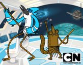 Mordecai y Rigby