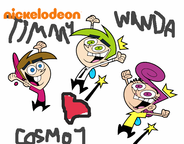 Padrinos Mágicos - Timmy, Wanda y Cosmo