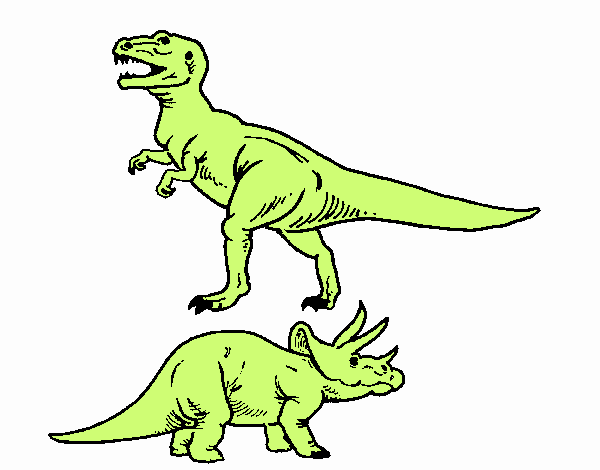 tyranosaurus vs triceratops