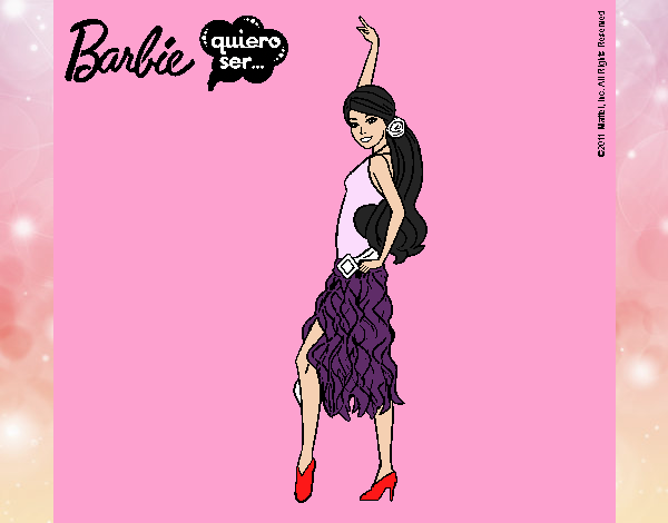 Barbie flamenca