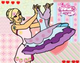 Barbie y su vestido de ballet