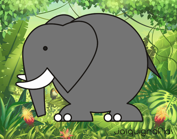 Elefante grande