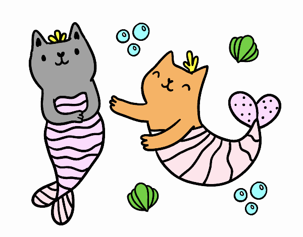 Gatos sirena