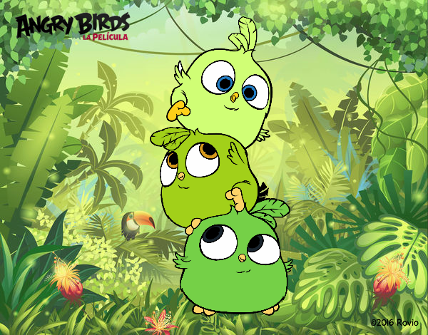 Las crias de Angry Birds