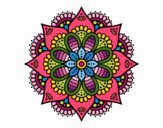 Mandala flor de primavera