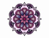 Mandala flor de primavera