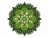 Mandala flor de primavera