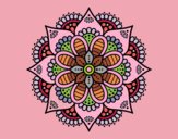 Mandala flor de primavera