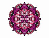 Mandala flor de primavera