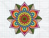 Mandala flor estelar