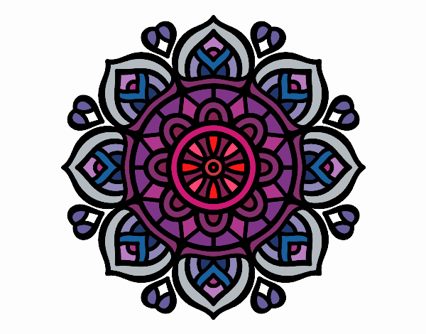 Mandala para la concentración mental