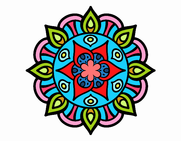 Mandala vida vegetal