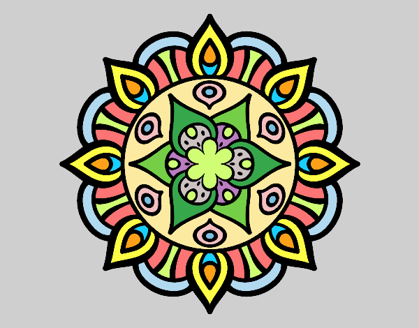 Mandala vida vegetal