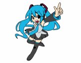 Miku vocaloid