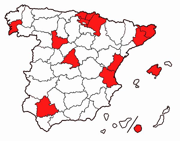 Las provincias de España