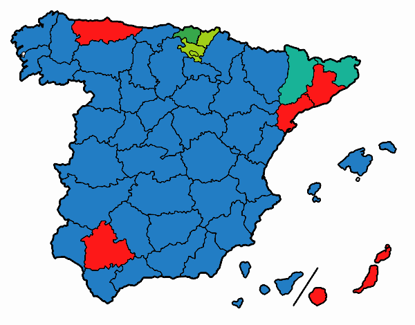 Las provincias de España