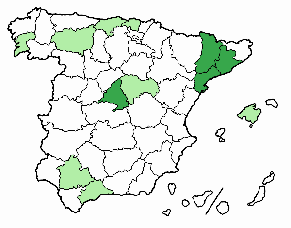 Las provincias de España