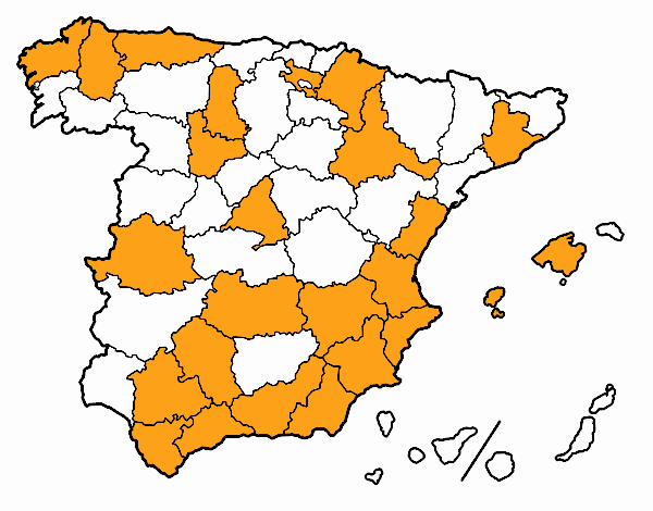 Las provincias de España