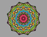 Mandala con estratos