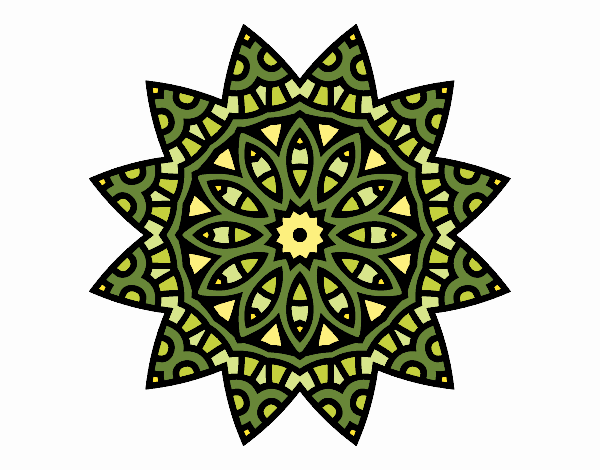 Mandala estrella