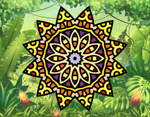 Mandala estrella