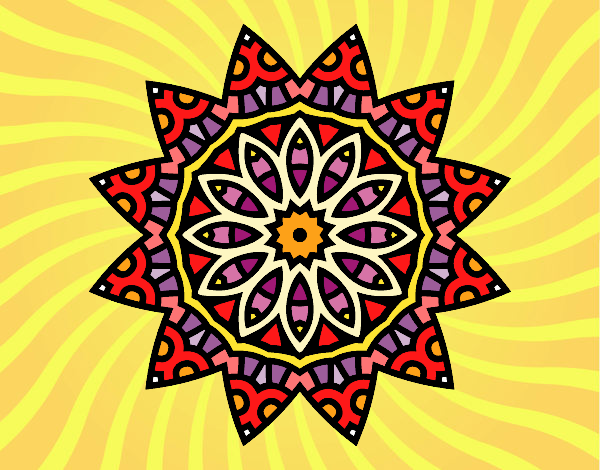 Mandala estrella