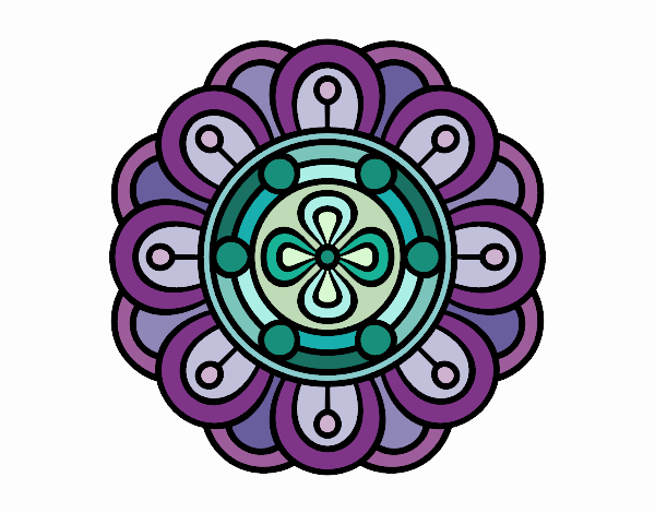 Mandala flor creativa