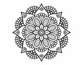 Mandala flor de primavera