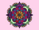 Mandala flor de primavera