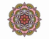 Mandala flor de primavera