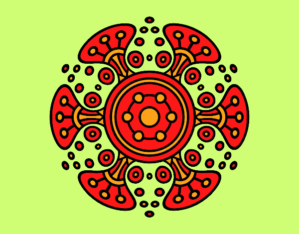 Mandala mundo lejano