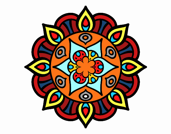 Mandala vida vegetal