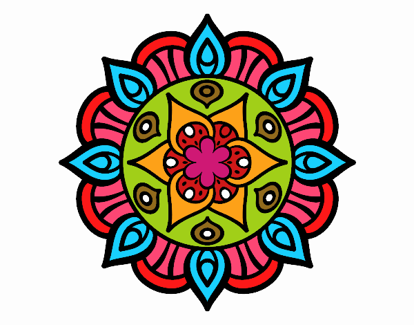 Mandala vida vegetal