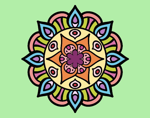 Mandala vida vegetal