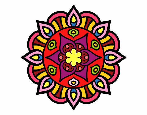 Mandala vida vegetal