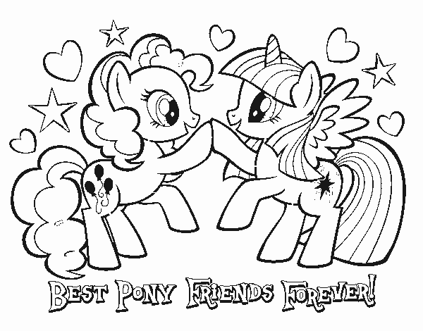 Mejores Pony Amigas para siempre