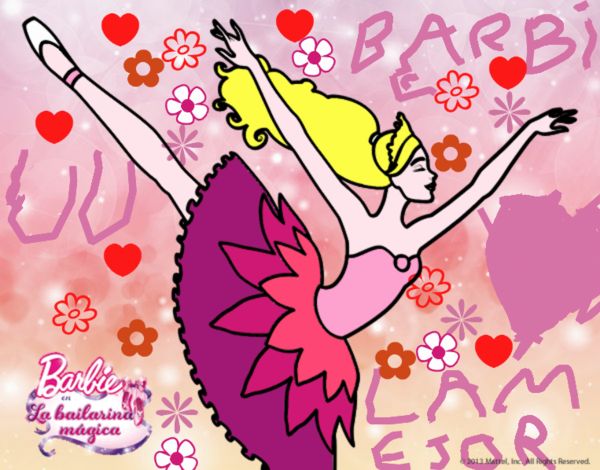 Barbie en cuarto arabesque