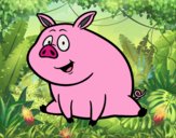 Cerdito de granja