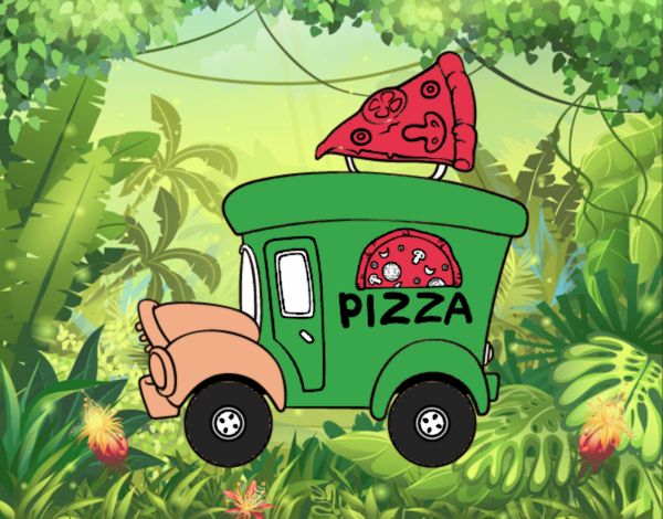 Food truck de pizza